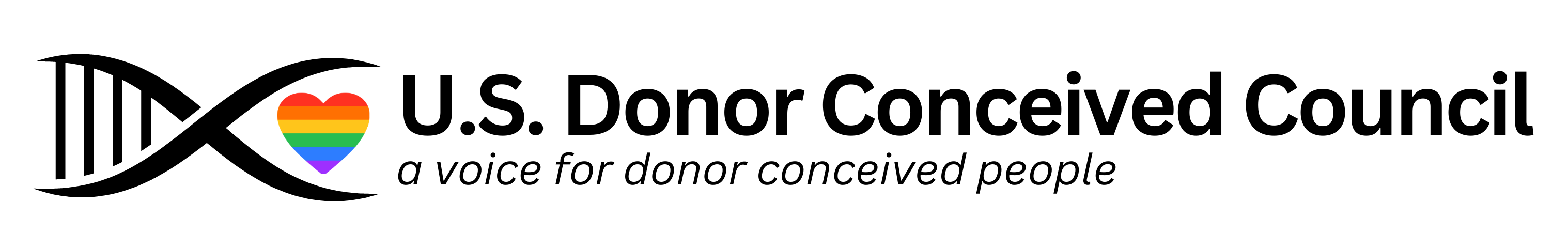 Logo for U.S. Donor Conceived Council