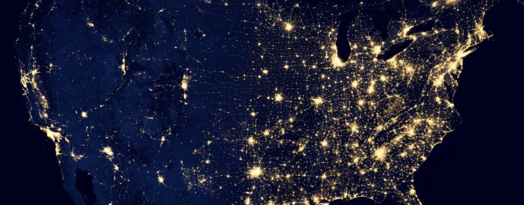 aerial photography of city during night time